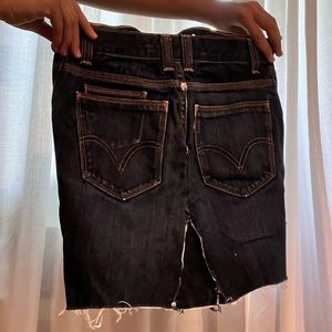 Levi’s jean skirt